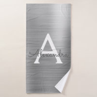 Monograma Metálico de Glama Chic Silver