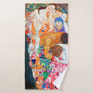 Toalha De Banho Morte e vida, Gustav Klimt
