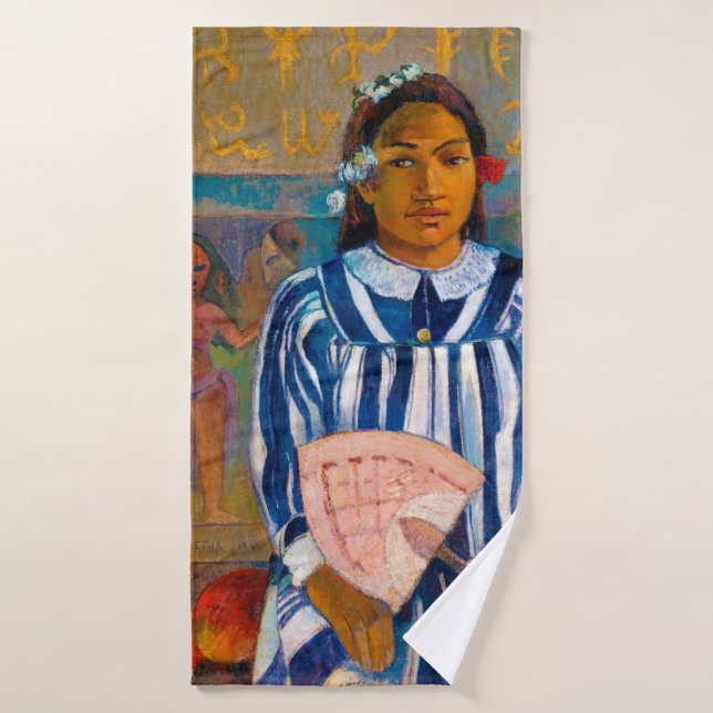 Toalha De Banho Mulher com ventilador, Gauguin (Toalha de Banho)