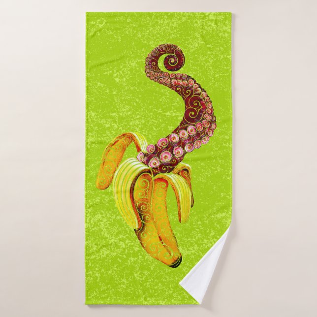 Toalha De Banho Mutante suave-banana (Toalha de Banho)