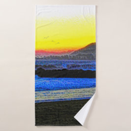 Toalha De Banho Mystic Sunset