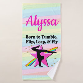 TOALHA DE BANHO NASCER A TUBO, SACUDIR, LEAP E VOO