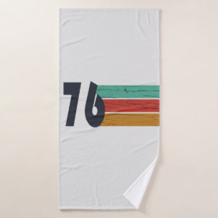 Toalha De Banho nascer em 1976 Vintage Classic