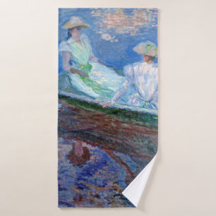 Toalha De Banho No Barco, Monet