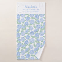 Noiva Floral Hortênsia Azul e Verde Despedida de S