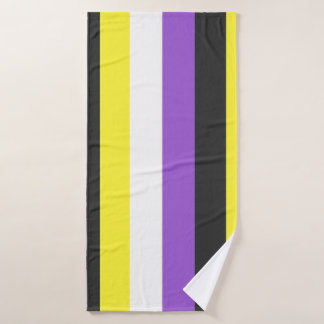 Toalha De Banho NonBinary Flag