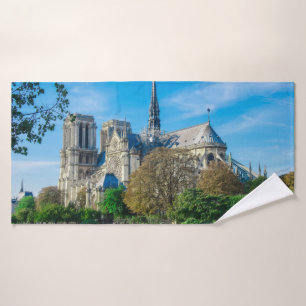 Toalha De Banho Notre Dame de Paris, França
