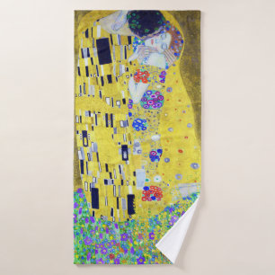 Toalha De Banho O Beijo, Gustav Klimt