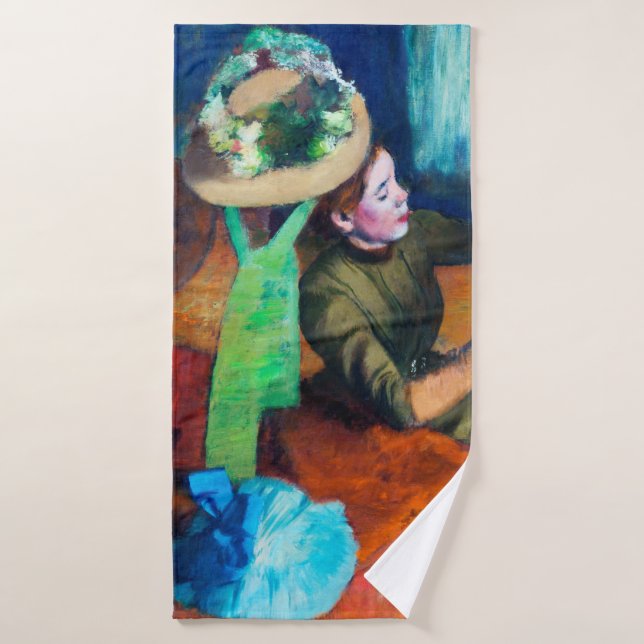 Toalha De Banho O Compro Millinery, Edgar Degas (Toalha de Banho)