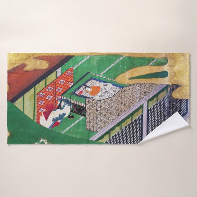 Toalha De Banho O Conde de Genji, Tawaraya Sotatsu (Toalha de Banho)