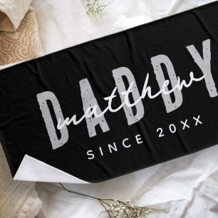 Toalha De Banho O melhor Pai de sempre moderno Dia de os pais simp