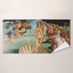 Toalha De Banho O Nascimento de Vênus, Sandro Botticelli, 1485