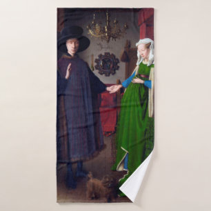 Toalha De Banho O Retrato Arnolfini, Jan van Eyck