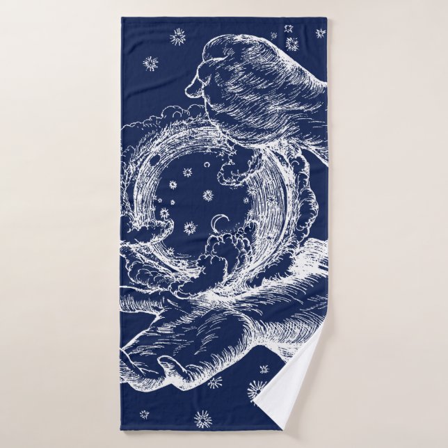 Toalha De Banho O Rubaiyat da Criação de Omar Khayyam (Toalha de Banho)