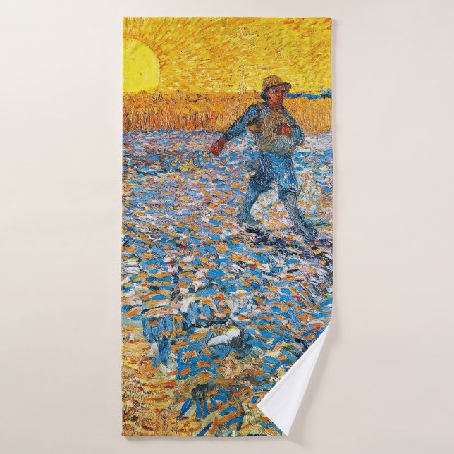 Toalha De Banho O Sower, Van Gogh (Toalha de Banho)