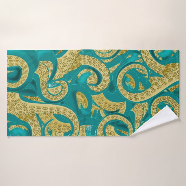 Toalha De Banho Octopus Bath Towel (Toalha de Banho)