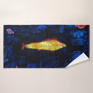 Toalha De Banho Os Peixes Dourados, Paul Klee