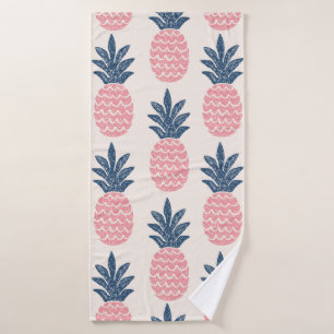 Toalha De Banho Padrão perfeito de abacaxi divertido