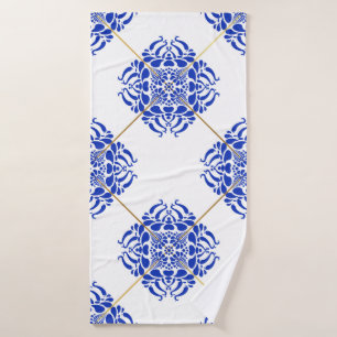 Toalha De Banho Padrão uniforme de espanha tradicional. cerami esp