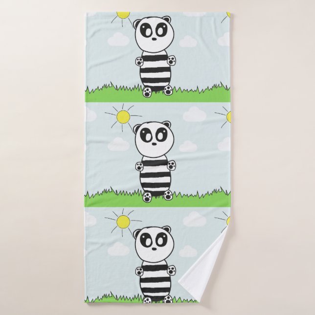 Toalha De Banho Panda Kids (Toalha de Banho)