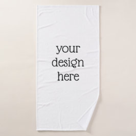 Toalha De Banho Personalizado