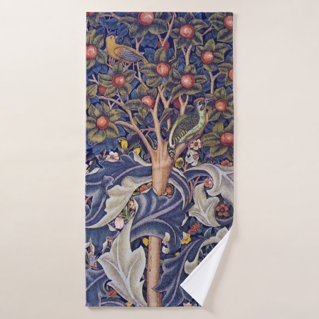 Toalha De Banho Pica-pau, William Morris (Toalha de Banho)
