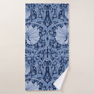 Toalha De Banho Pimpernel Blue Monotone, William Morris