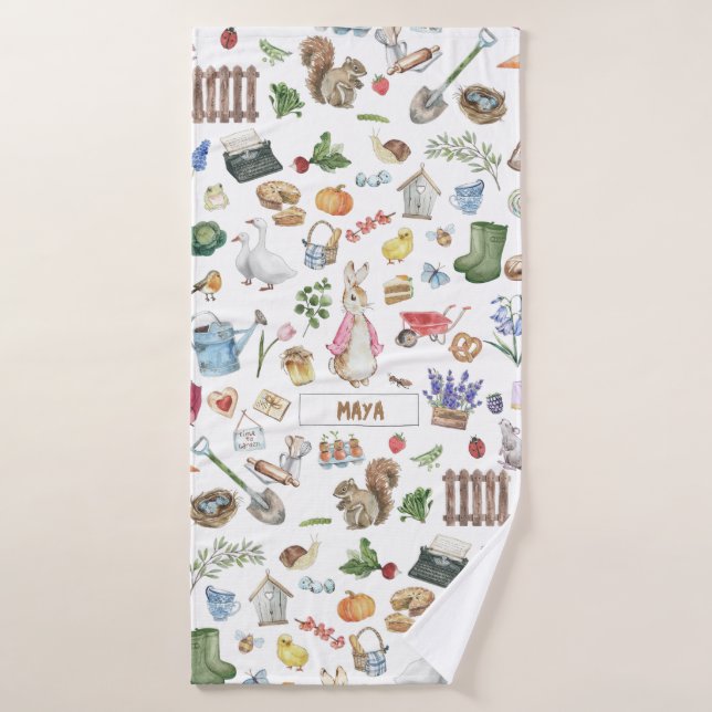 Toalha De Banho Pink Peter o Rabbit (Toalha de Banho)