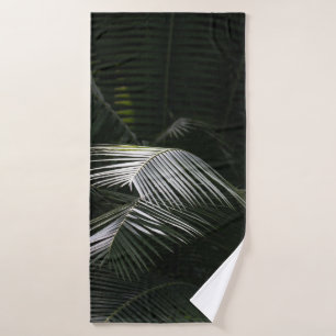 TOALHA DE BANHO PLANTA DE FOLHA VERDE