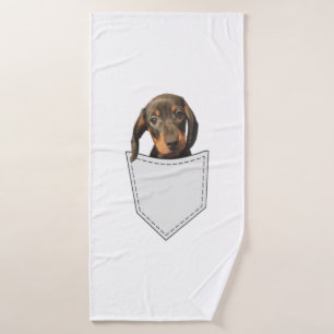Toalha De Banho Pocket Dog Dachshund
