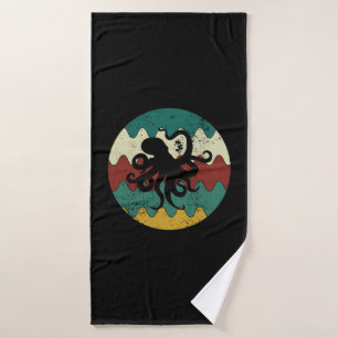 Toalha De Banho Polvo Retro