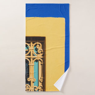 TOALHA DE BANHO PORTA DE MADEIRA MARAVILHOSA COM ALAVANCA DE PORTA