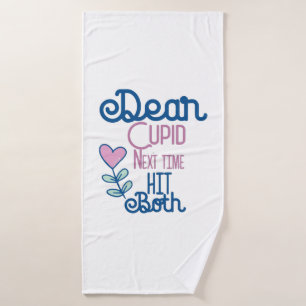 Toalha De Banho Presente do casal na próxima vez em ambos