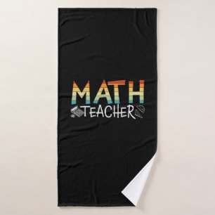 Toalha De Banho Professor de Matemática