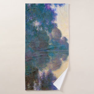 Toalha De Banho Ramificação do Sena perto de Giverny, Monet