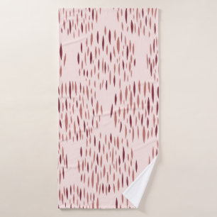 Toalha De Banho Random geometric background. Seamless pattern. Vin