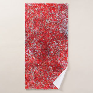 Toalha De Banho Red grunge textureabstract,ancient,art,background,