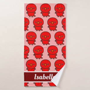 Toalha De Banho Red Lory