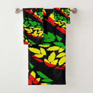 Toalha de banho Reggae e a natureza