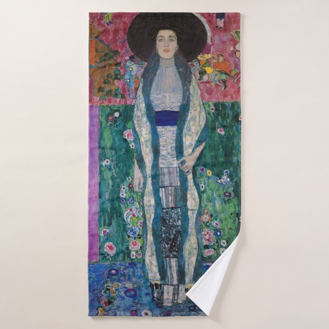 Toalha De Banho Retrato de Adele Bloch Bauer, Gustav Klimt (Toalha de Banho)