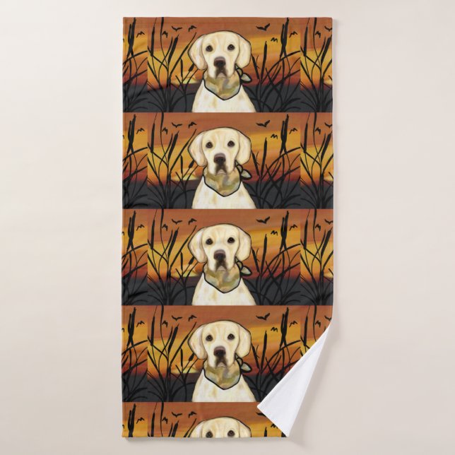Toalha De Banho Retriever de Labrador (Toalha de Banho)