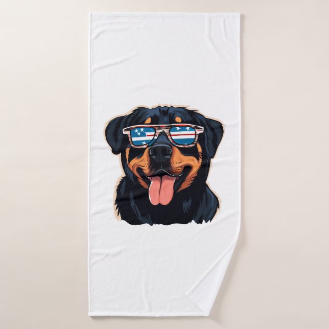 Toalha De Banho Rottweiler (Toalha de Banho)