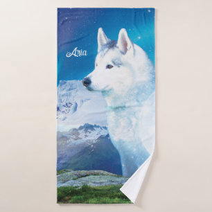 Toalha De Banho Rouco personalizado com montanhas