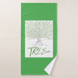 Toalha De Banho Sabedoria das Árvores