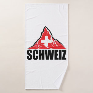 Toalha De Banho Schweiz Matterhorn Suiça