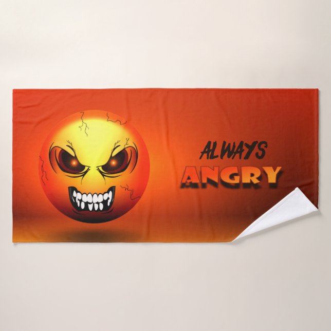 Toalha De Banho Serviette de bain Angermoji (Toalha de Banho)