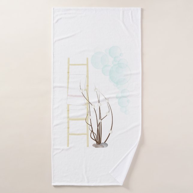 Toalha De Banho Serviette de bain spa zen (Toalha de Banho)