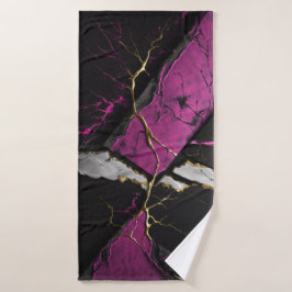 Toalha De Banho Serviette de plage art abstrait 