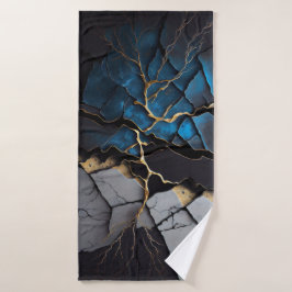 Toalha De Banho Serviette de plage art abstrait