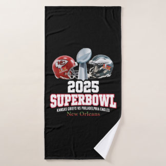 Toalha De Banho Showdown da Super Bowl 2025